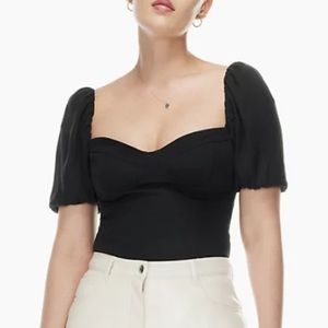 Wilfred Novella Shortsleeve Blouse from Aritzia